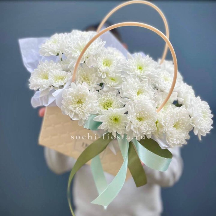 Сумочка с хризантемами в Мурманске