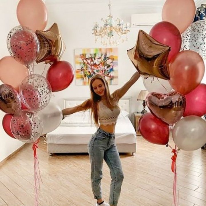 Фонтаны шаров "Селебрити" в Мурманске