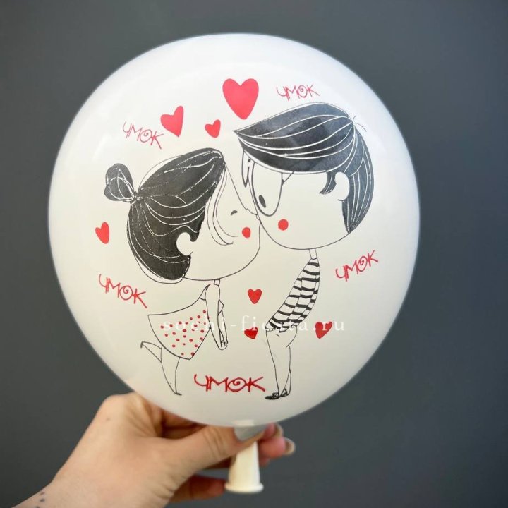 Гелиевый шар для влюблённых в Мурманске