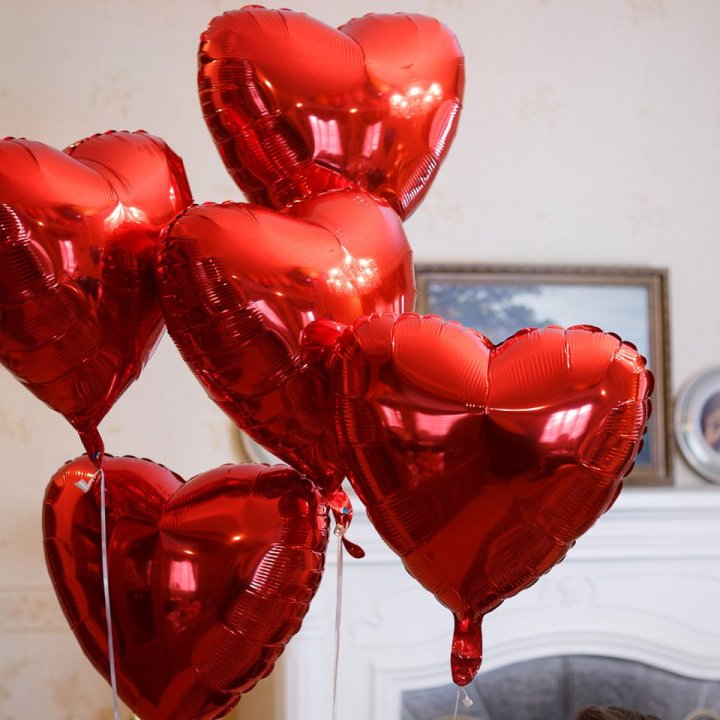 Фольгированный шар "Сердце" в Мурманске