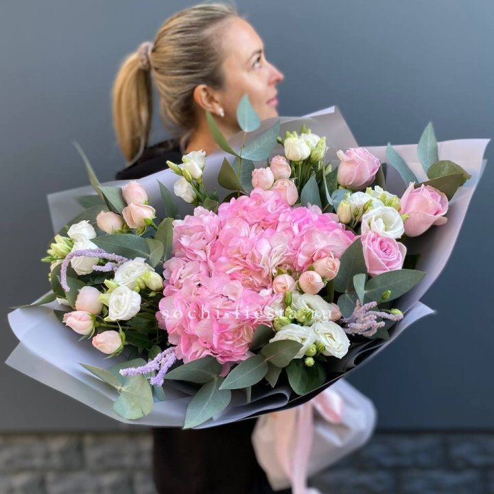 Дизайнерский букет "Кристал" в Мурманске