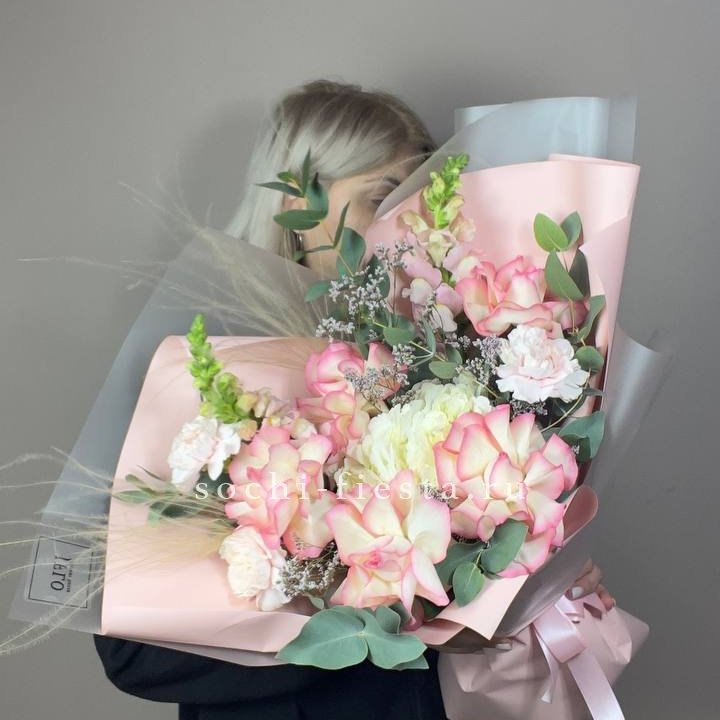  Букет  "Закат для неё" в Мурманске