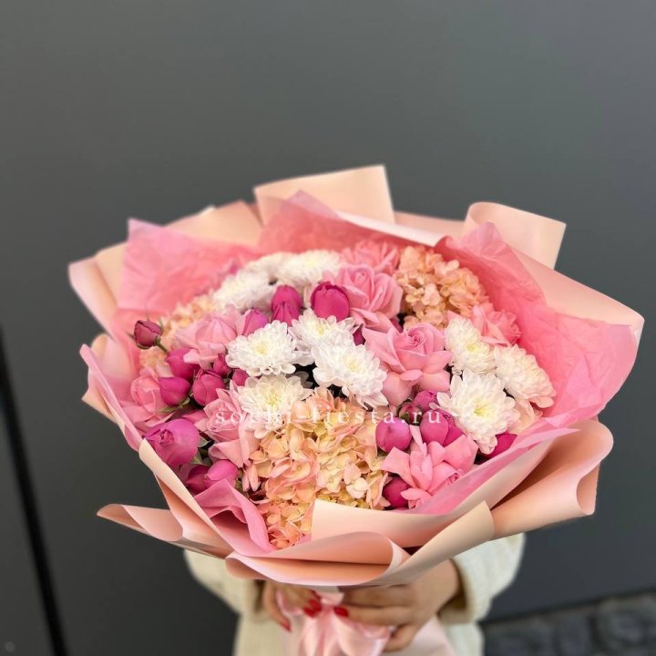 Букет "Нежное послание" в Мурманске