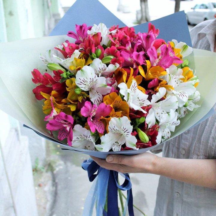 Микс альстромерий в Мурманске