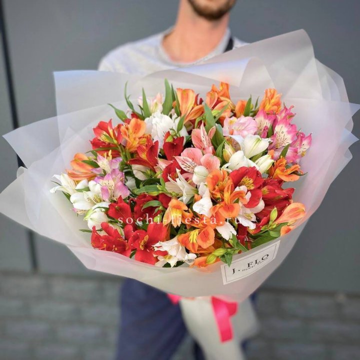 Микс альстромерий №5 в Мурманске