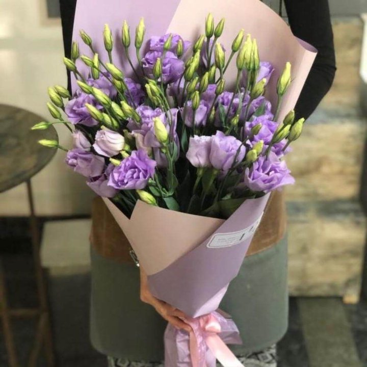 Букет эустом "Лило" в Мурманске