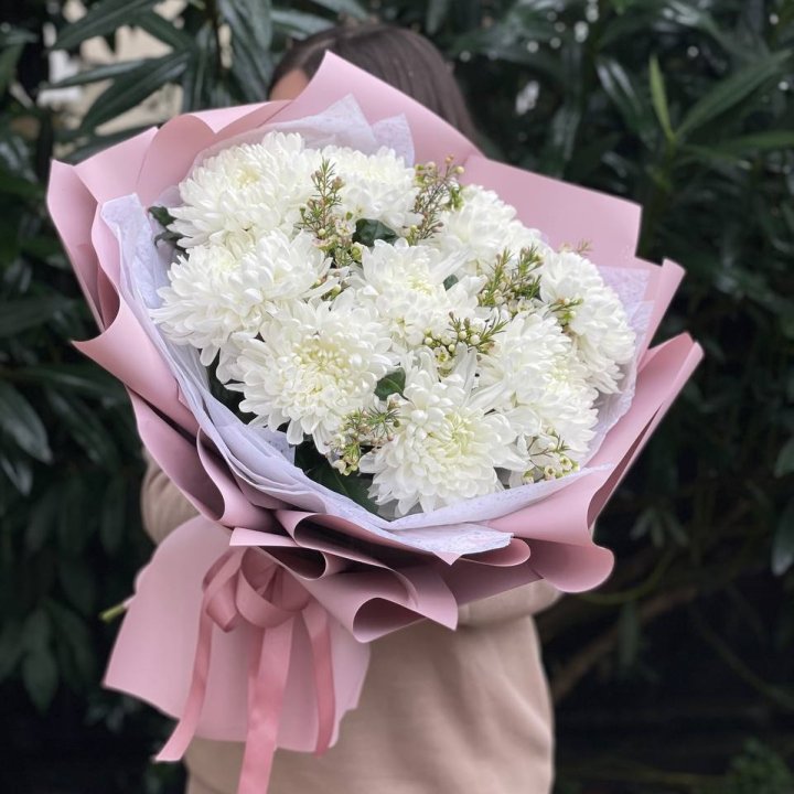 Букет хризантем №1 в Мурманске