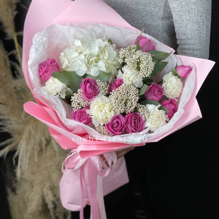 Букет с мисти бабблс №1 в Мурманске