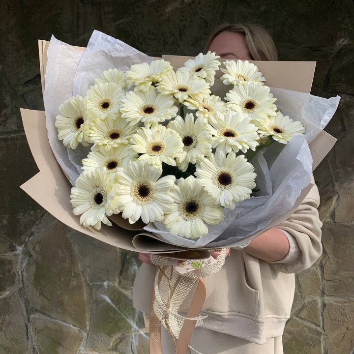 Букет голландских гербер "Шейн"" в Мурманске