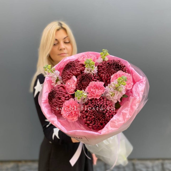 Букет "Сияющая любовь" в Мурманске