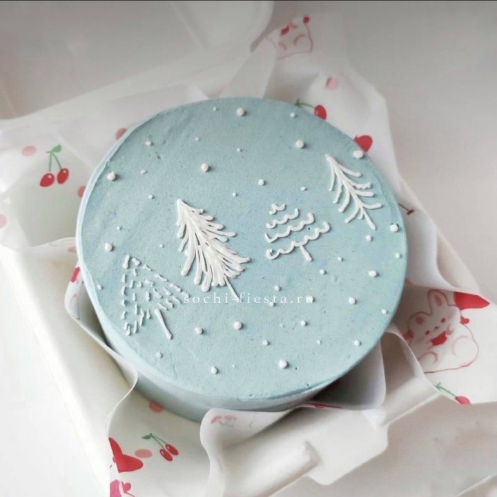 Бенто-торт "Елки" в Мурманске