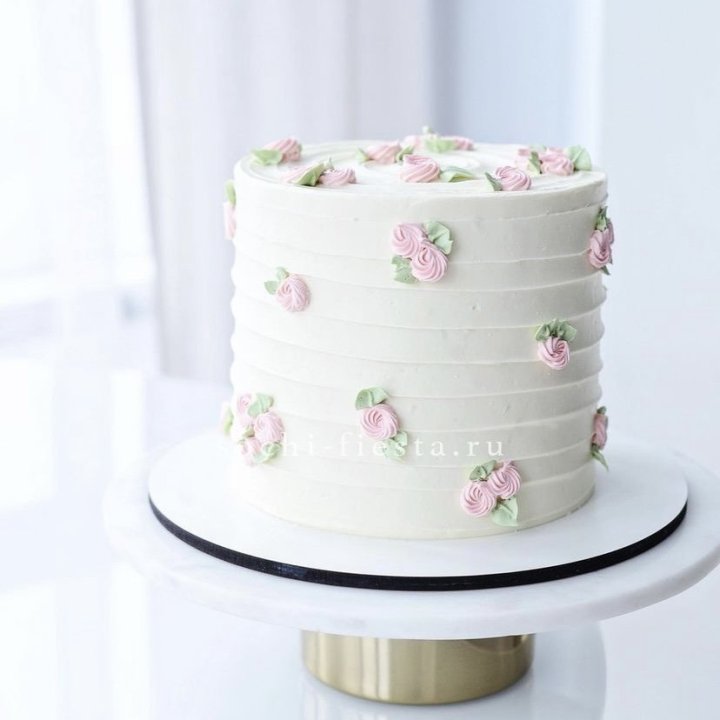 Торт "Розы в снегу" в Мурманске