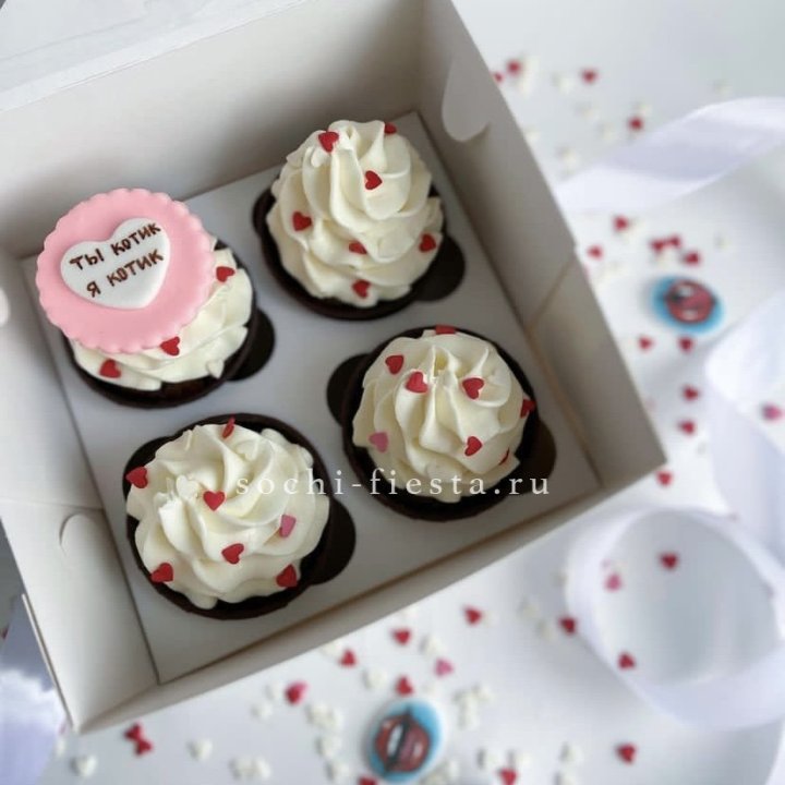 Набор капкейков "Для тебя" в Мурманске