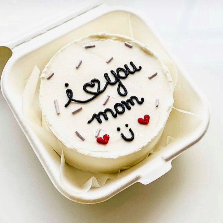 Бенто-торт "Мамочка, я люблю тебя!" в Мурманске