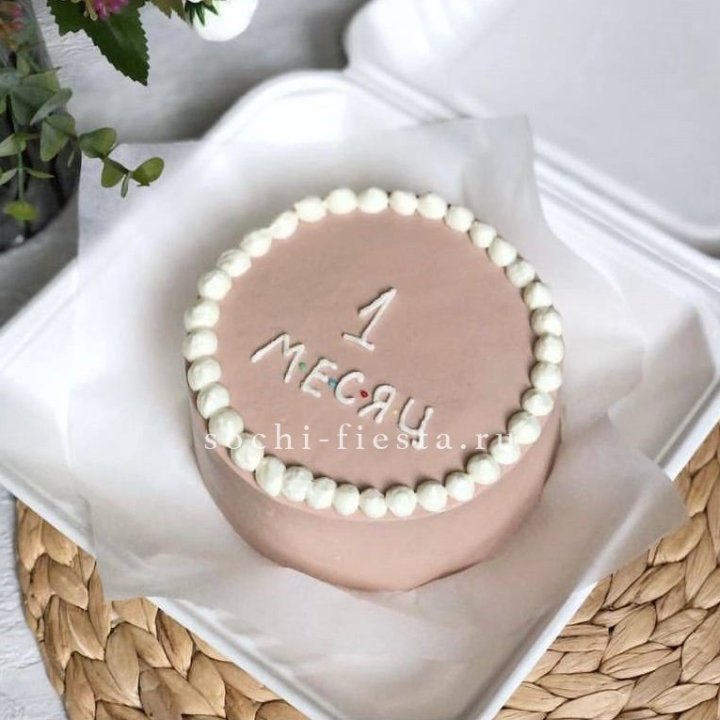 Бенто-торт "Важная дата" в Мурманске