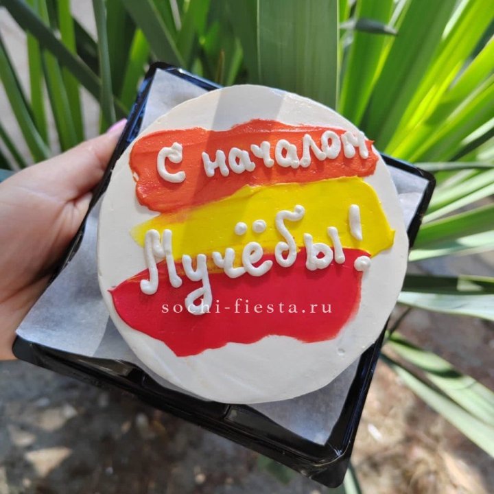 Бенто-торт "С началом учёбы"" в Мурманске