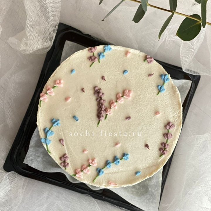 Бенто-торт "Лаванда" в Мурманске