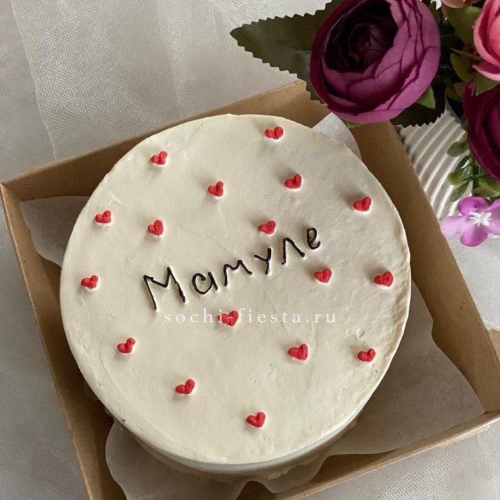 Бенто-торт "Мамуле" в Мурманске