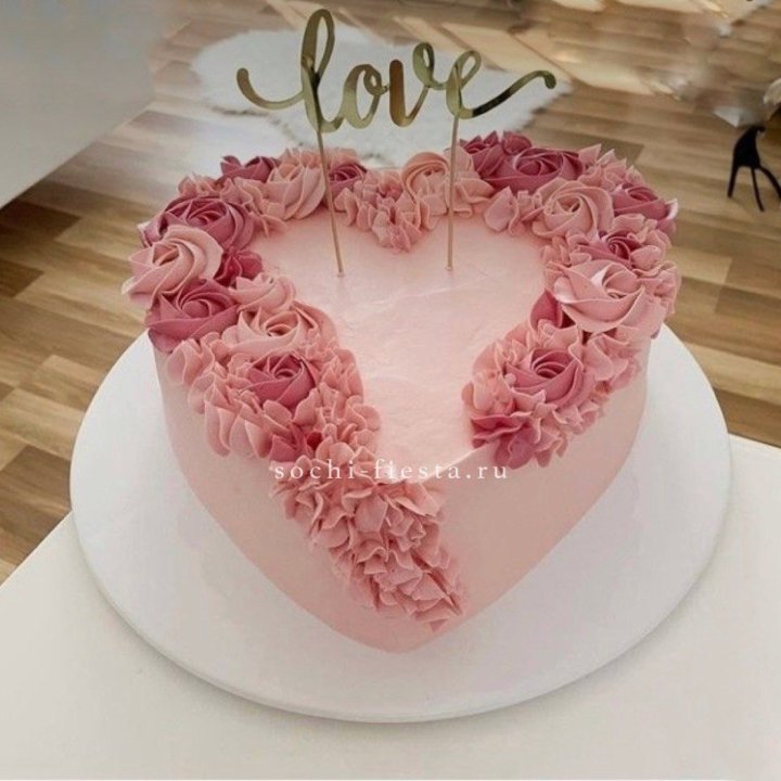 Торт "Сердце" 10 в Мурманске