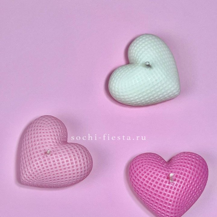 Набор свеч сердец в Мурманске