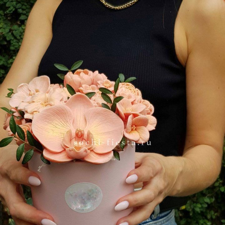 Шоколадный букет Орхидей в Мурманске