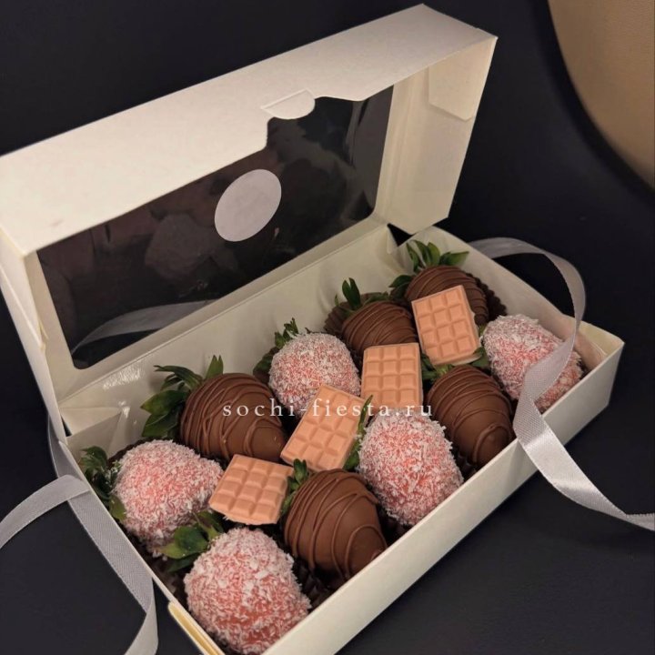 Клубника в шоколаде 10 ягод №2 в Мурманске