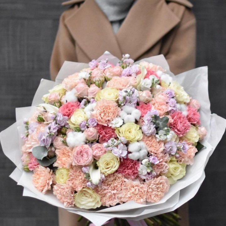 Макси-букет "Ванила" в Мурманске