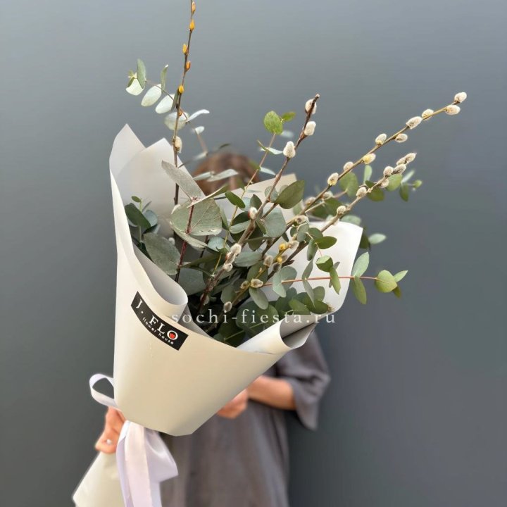 Букет Вербы и Эвкалипта в Мурманске