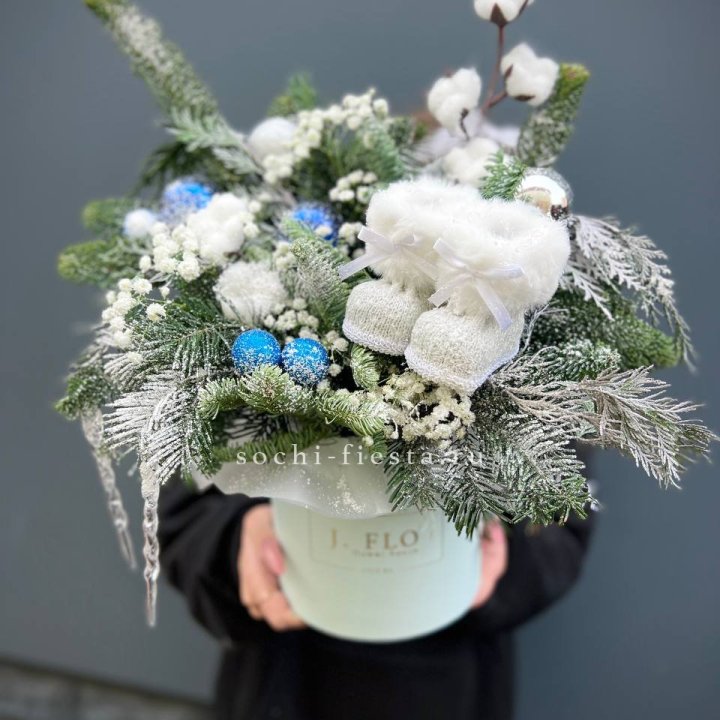 Новогодний бокс "Ботс блю" в Мурманске