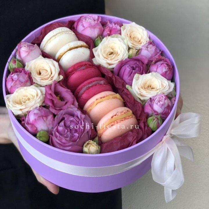 Цветочный бокс "Лаванди" в Мурманске