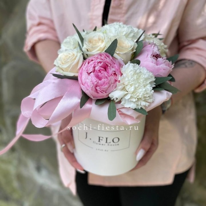 Цветочный бокс мини №2 в Мурманске