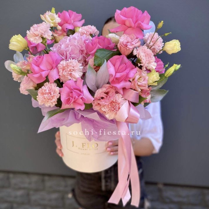 Цветочный бокс "Сальма" в Мурманске