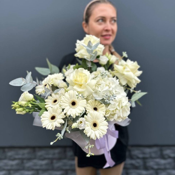 Цветочный бокс "Лавандовый сон" в Мурманске