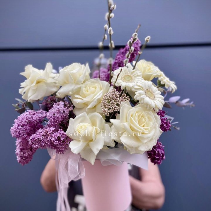 Цветочный бокс "Светлое Воскресенье" в Мурманске