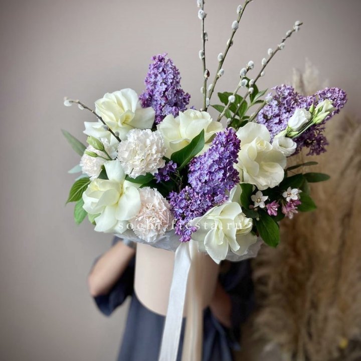 Цветочный бокс "Воскресенье" в Мурманске