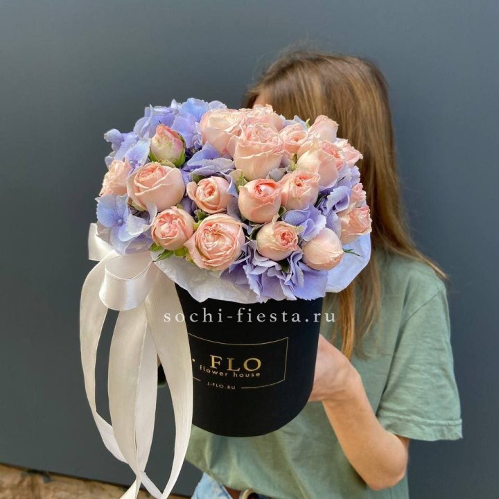 Бокс бомбастик и гортензия в Мурманске