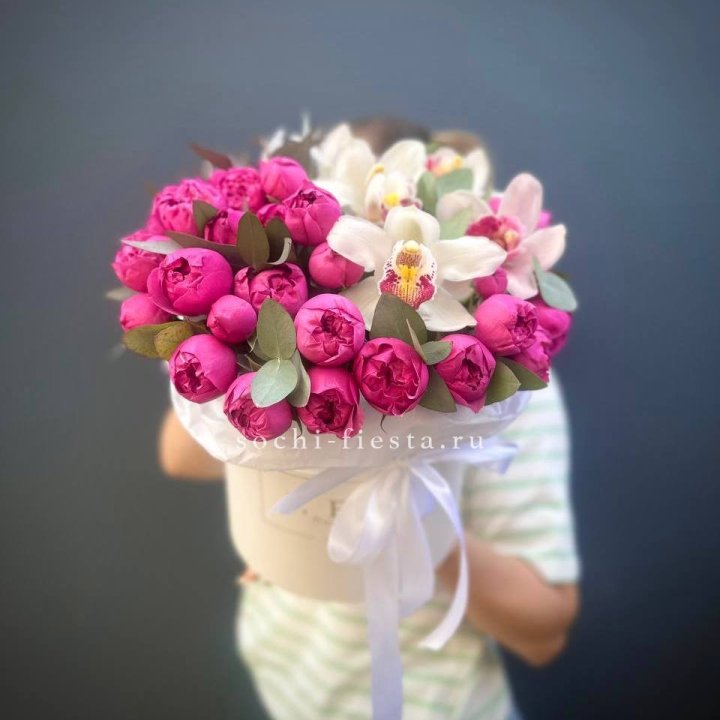 Бокс дуо мисти и орхидеи в Мурманске