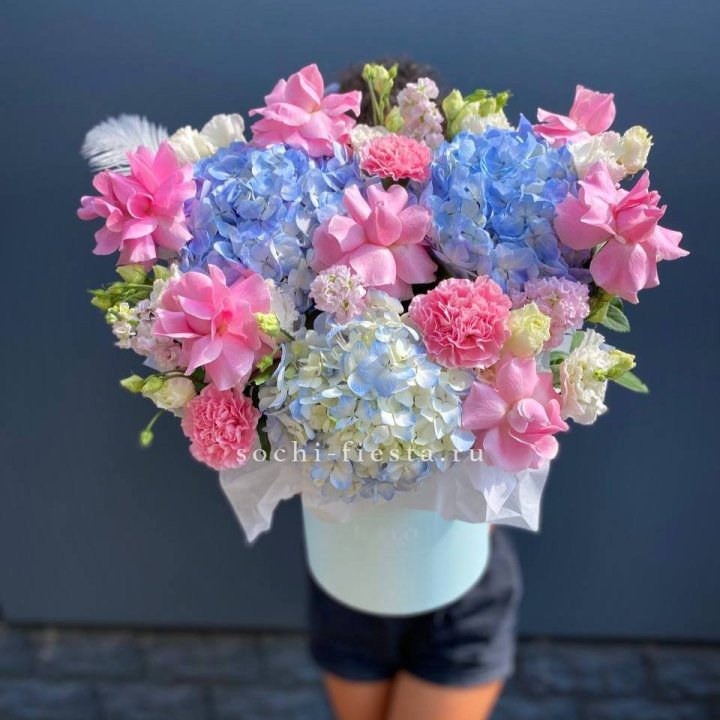 Коробка с цветами "Лемия" в Мурманске