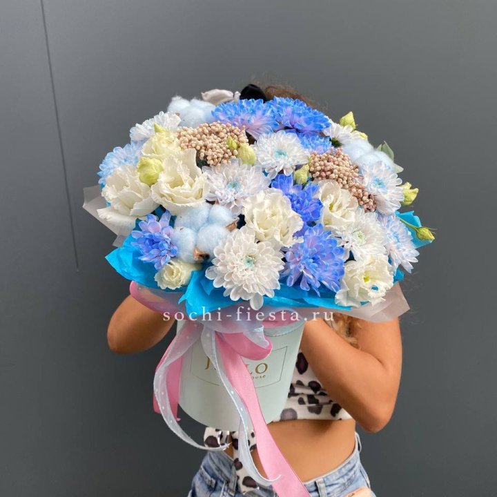 Коробка цветов  " Облако" в Мурманске