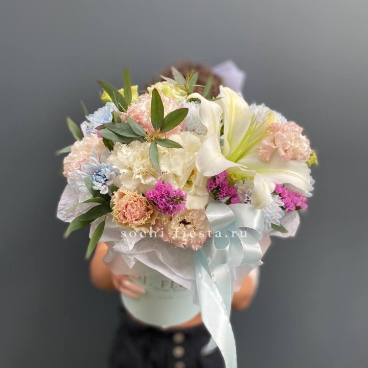 Дизайнерский цилиндр "Лилия" в Мурманске