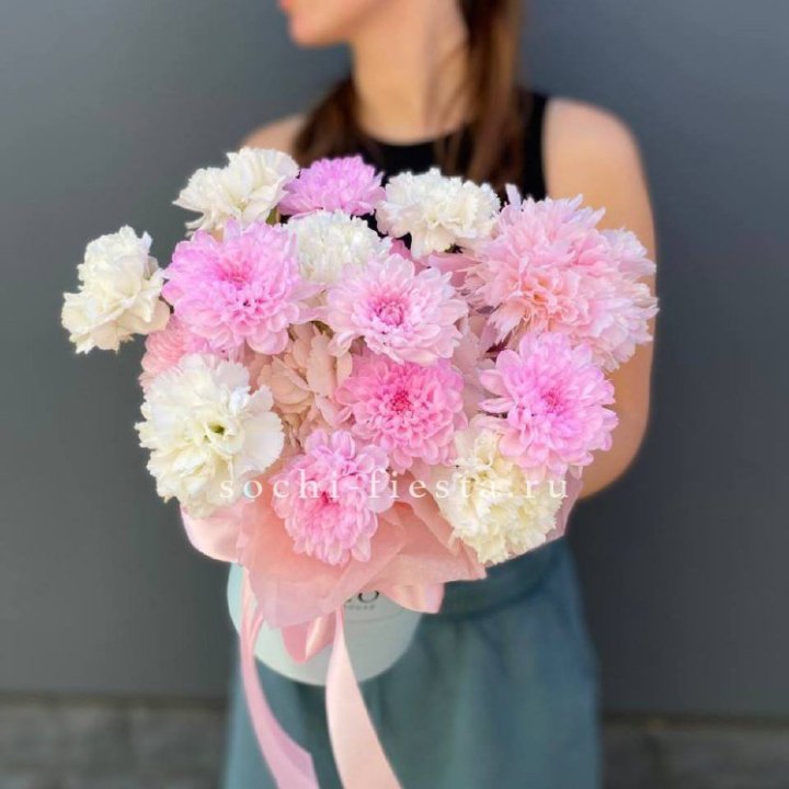 Коробка с цветами "Фиона" в Мурманске