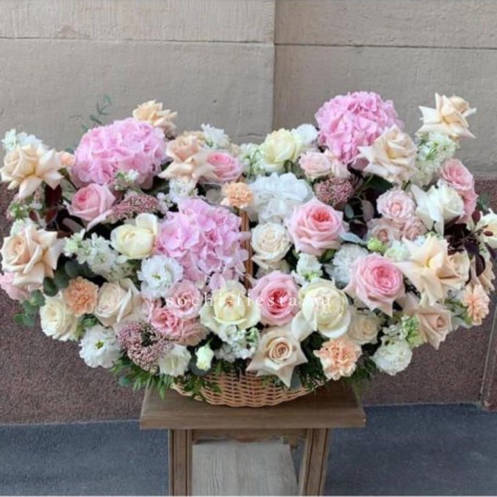 Цветочная корзина макси N2 в Мурманске