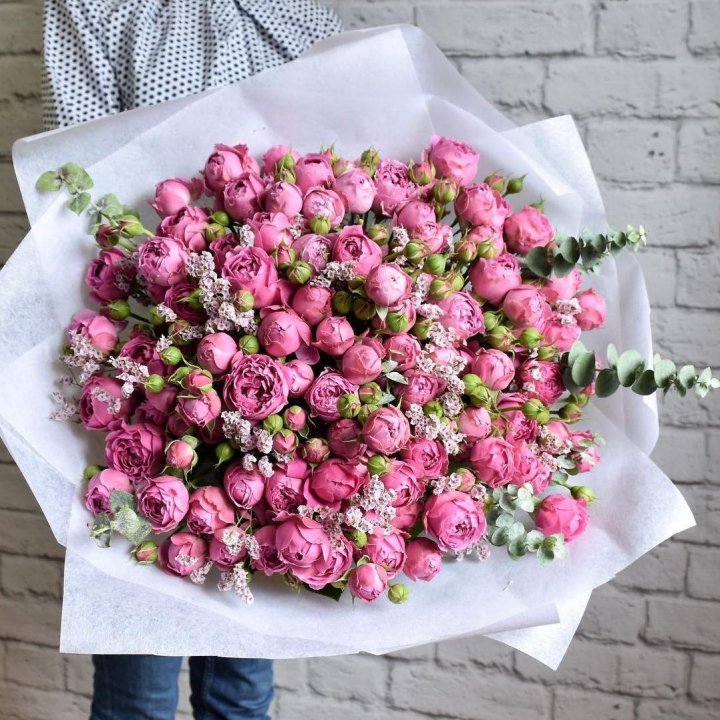 51 кустовая роза в Мурманске