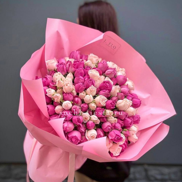 51 кустовая роза  в Мурманске