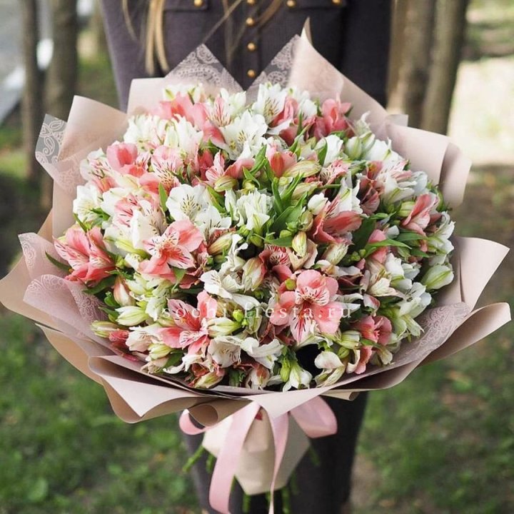 Букет альстромерий "ВАУ" в Мурманске