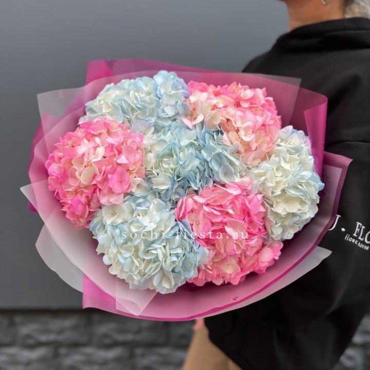 Букет гортензий "Тоника №2" в Мурманске