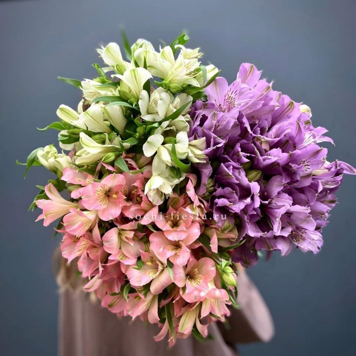 Охапка Альстромерии в Мурманске