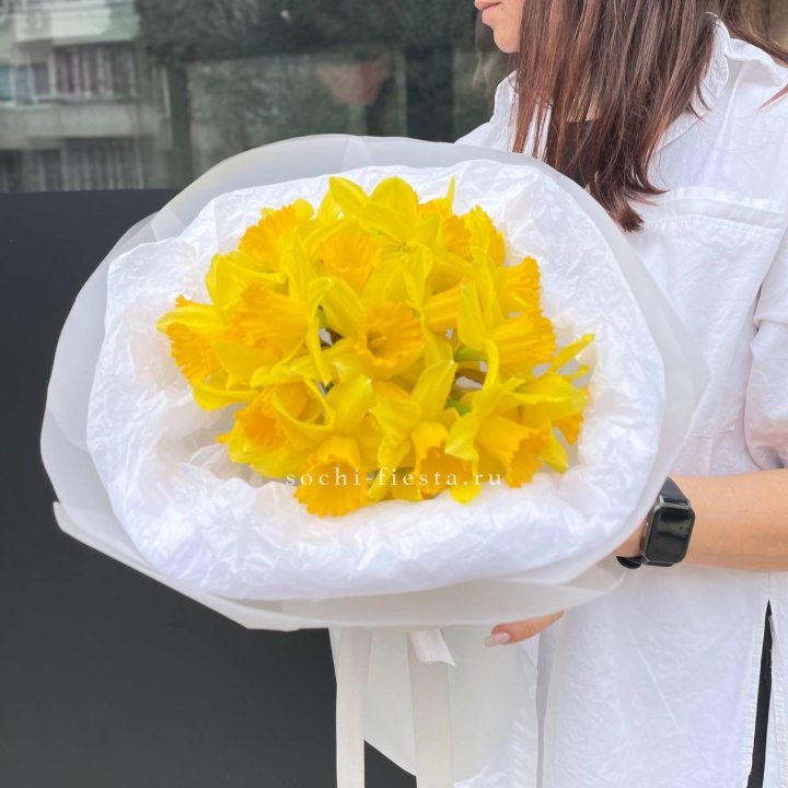 Нарциссы 25 шт в Мурманске