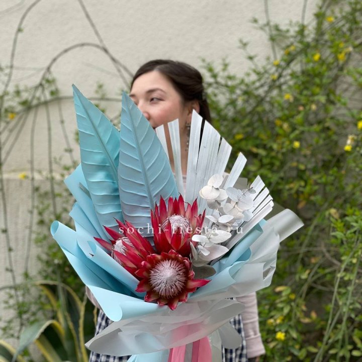 Букет из протеи "Клеопатра-2" в Мурманске