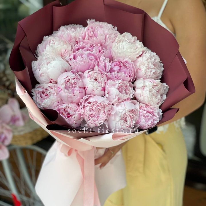 Букет с пионами №5 в Мурманске